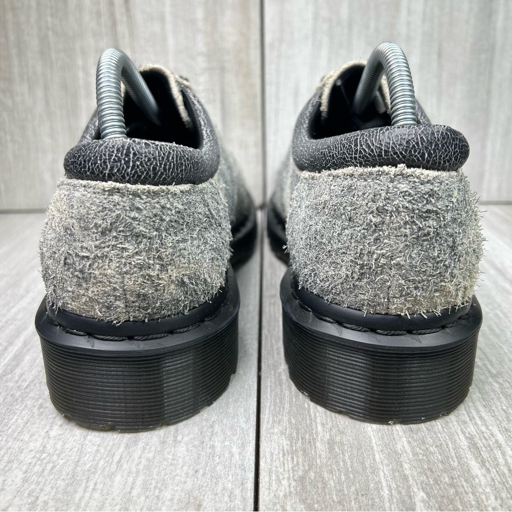 NEW Dr. Martens Docs 8053 Gray Stonewashed Suede Leather Oxfords Womens Size 9 - Picture 7 of 10